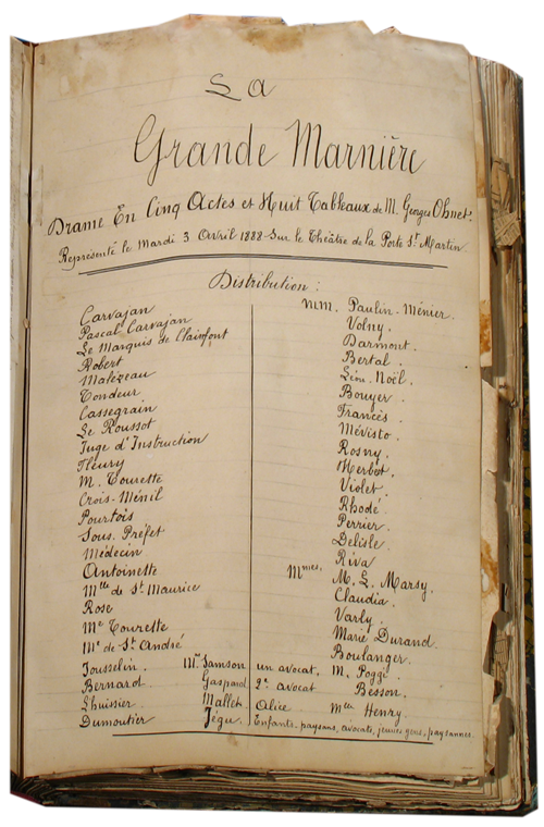 La Grande Marnière de Georges Ohnet